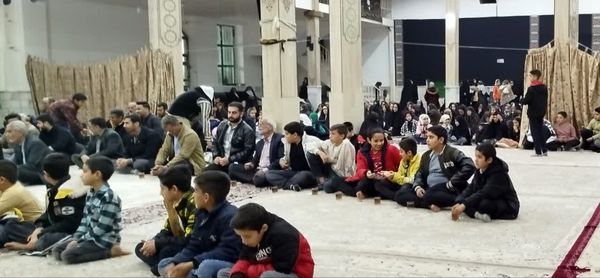 جشن سالروز پیروزی انقلاب اسلامی در  حسینیه روستای مهدی آباد خلیل آباد 