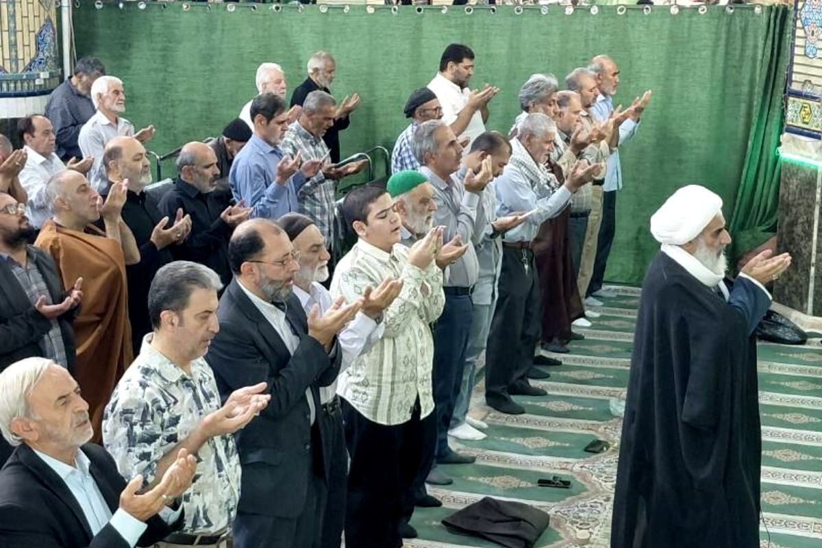  نماز عید قربان در شهرستان ورامین به امامت امام جمعه