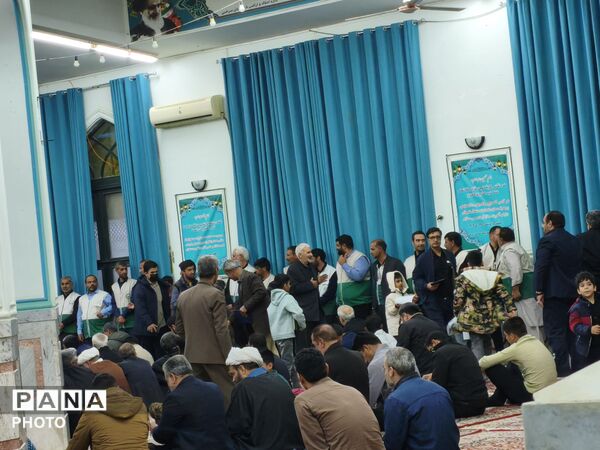 تجدید بیعت با رهبری در مراسم باشکوه مسجد امام رضا (ع)