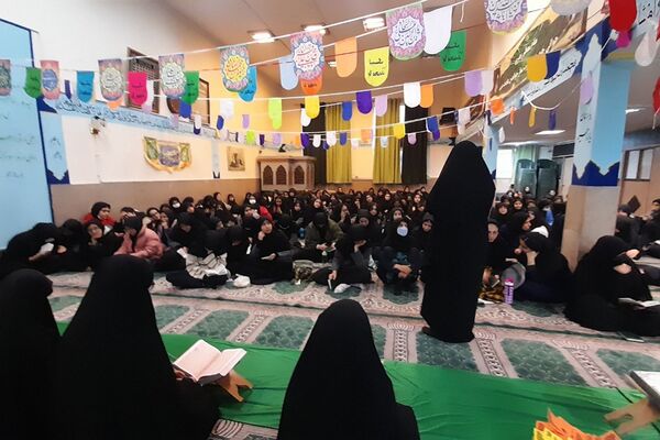جشن مبعث پیامبر اکرم (ص) در مدارس ناحیه 2 شهرری 