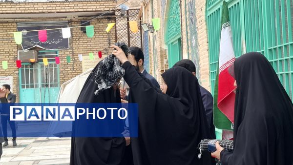 اعزام دانش‌آموزان شهرستان کهک قم به اردوی راهیان نور