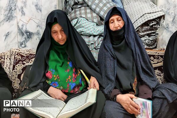 محفل انس با قرآن کریم یادوراه شهدای جنگ رمضان