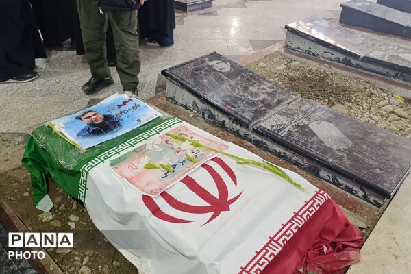وداع با شکوه با شهید وطن