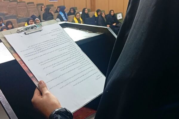 انتخابات شورای دانش آموزی دختران کرمان