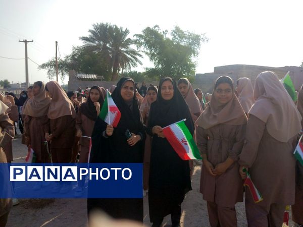 گرامیداشت روز دانش آموز به میزبانی مدرسه فروغ رضوان