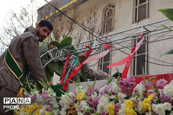 قرچک میزبانِ پیکر خادمِ شهید 