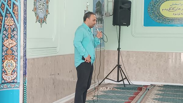  زیارت عاشورا در دهه کرامت در دبیرستان شاهد ابوذر غفاری نیشابور 