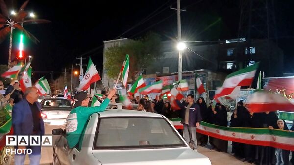  برپایی باشکوه موکب مدرسه با نور و نوای شبانه در فیروزان