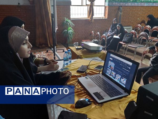 دوره آموزش خبرنگاری ویژه دانش‌آموزان ناحیه۲ مشهد