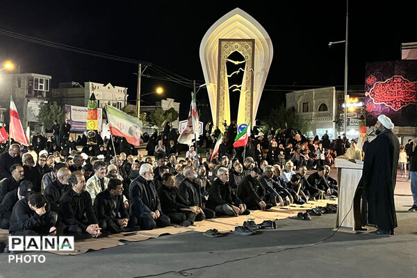 نماز استغاثه در یکصد و بیست‌وپنجمین شب در جاجرم