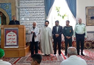 اقامه نماز جمعه در دهه سوم ماه صفر در شهر بار نیشابور