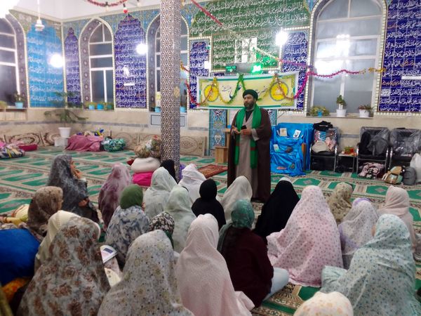 مراسم معنوی اعتکاف در مسجد صاحب الزمان جوادیه