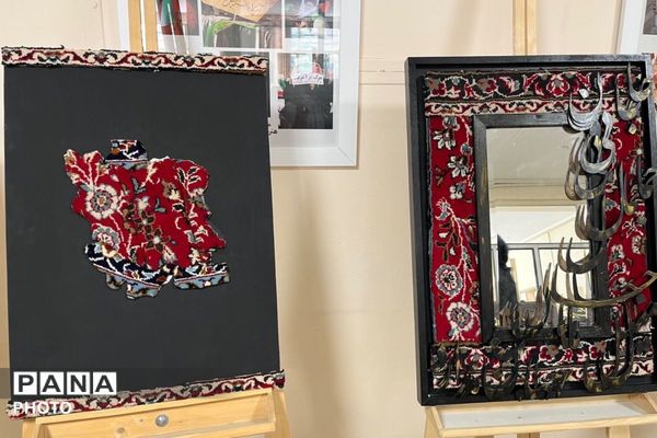 عطر گل‌ها و رنگ هنر در مدرسه فنی‌وحرفه‌ای هجرت به هم آمیخت