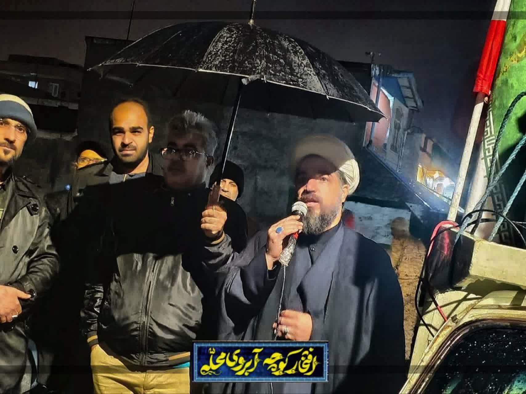 تجلیل از شهدا و جانبازان محله شهید گیلانی شهرستان ساوجبلاغ