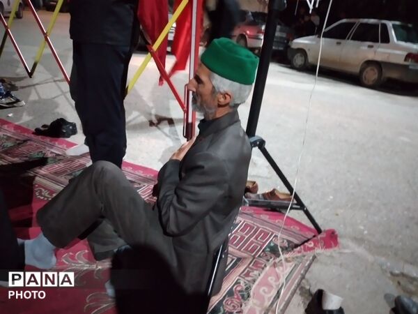 شب عاشورا به نام  و یادحسین در شهر بار