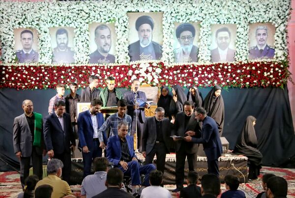 سوگ حماسهِ رئیسی که خادم بود