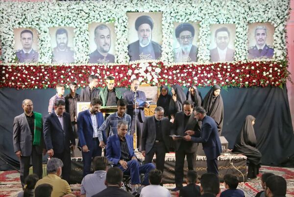 سوگ حماسهِ رئیسی که خادم بود
