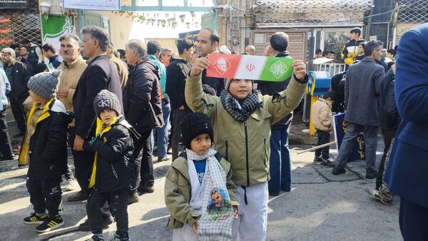 راهپیمایی یوم الله ۲۲ بهمن ماه در شهرستان خلیل‌آباد