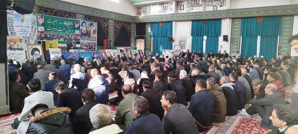 مراسم گرامیداشت حماسه ۹ دی روز بصیرت و میثاق امت با ولایت در شهرستان خلیل آباد