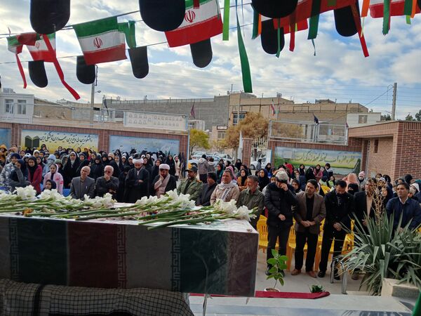 استقبال از شهید گمنام و دومین روز از تجلی وفا و فداکاری در تربت حیدریه