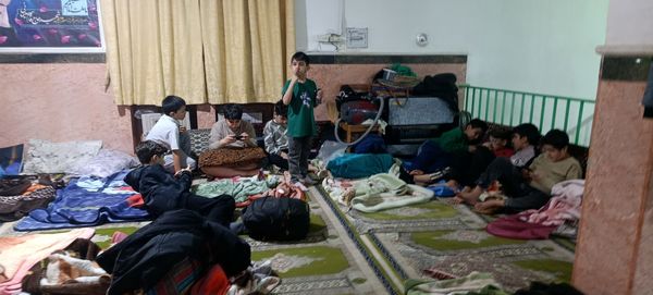 روز دوم اعتکاف پسران آشخانه 