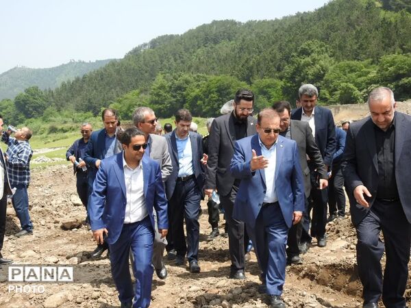 بازدید رئیس‌کل دادگستری از طرح‌های مدیریت منابع آبی در علی آبادکتول