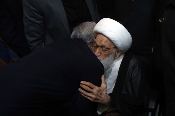 مراسم بزرگداشت والده «سید حسن نصرالله» در قم