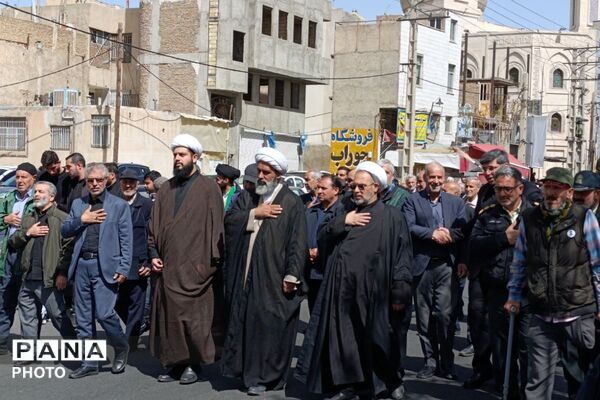 وداع با شکوه با شهید وطن