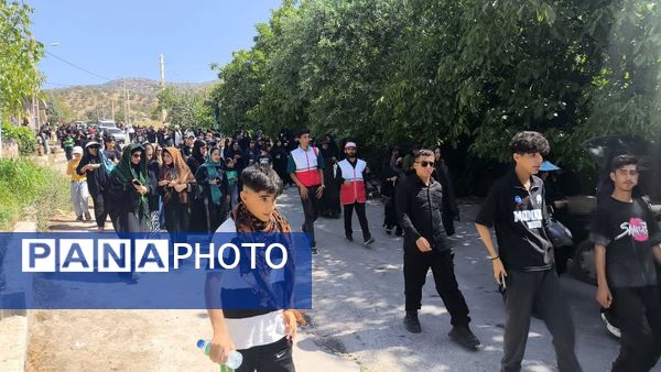 پیاده‌روی حرم تا حرم جاماندگان اربعین 