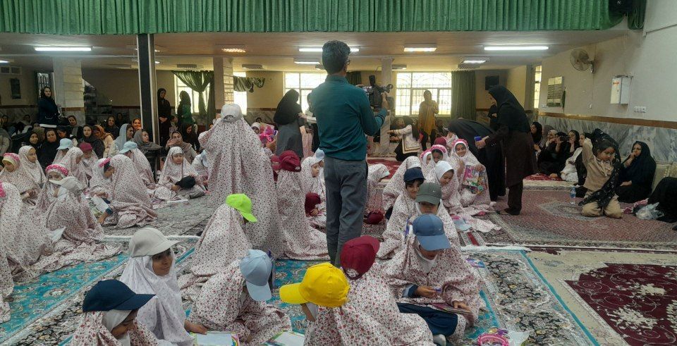 جشن تکلیف دانش آموزان دبستان هیأت امنایی ضحی یک