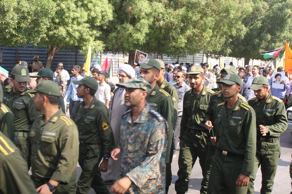 راهپیمایی 13 آبان و روز دانش‌آموز در هرمزگان
