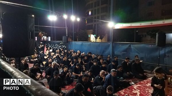 مراسم شب تاسوعای حسینی در هیئت منتظران ظهور نیشابور 