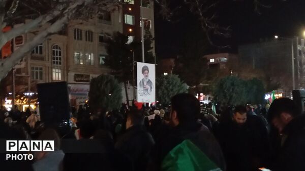 مراسم احیا در اولین شب قدر و هشتمین شب مراسم شهادت ایت الله خامنه ای 