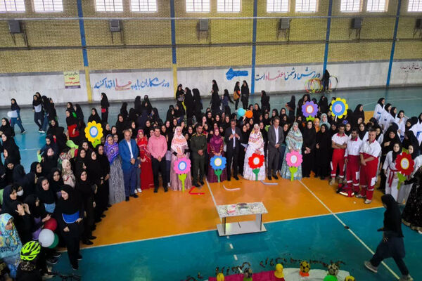 مسابقات المپیاد ورزشی درون مدرسه‌ای شهرستان باشت