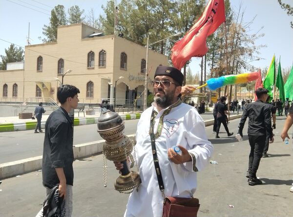  آیین خیمه سوزان روز عاشورا در بیرجند 