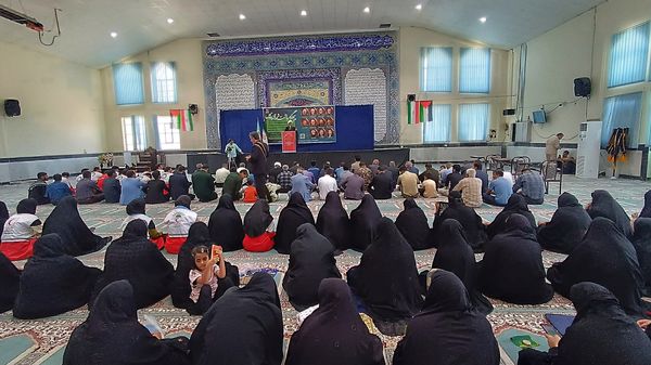 مراسم گرامیداشت شهدای راه قدس در شهرستان مارگون