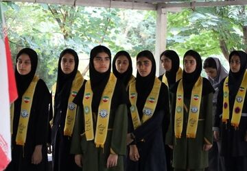 دومین  روز پیش‌اردوی پیشتازان دختران استان گلستان