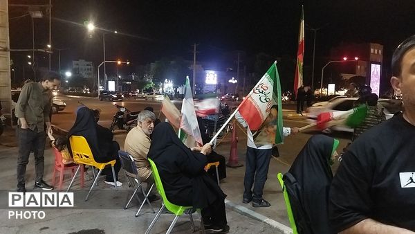 موکب پارک دانشجو در هفتاد و سومین شب از اجتماعات مردمی 