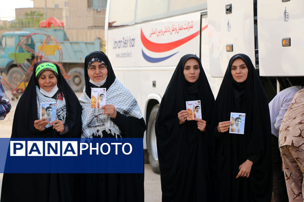 اعزام کاروان راهیان نور بسیج فرهنگیان قم به مناطق شمال‌غرب کشور