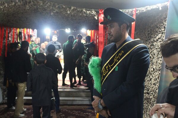 مراسمی به یاد شهدا در ایام رحلت حضرت معصومه(س)