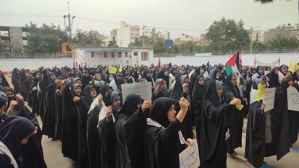 بزرگداشت شهید مقاومت شهید سید حسن نصرالله در ناحیه ۷ مشهد مقدس