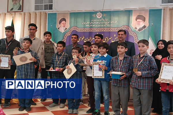 همایش تقدیر از دانش‌آموزان منتخب طرح‌های پژوهش سرای خواجه نصیرالدین طوسی شهرستان پیشوا