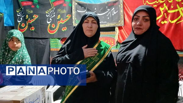 خدمات‌رسانی موکب‌های یاسوج به عزاداران حسینی در معابر و مساجد شهر