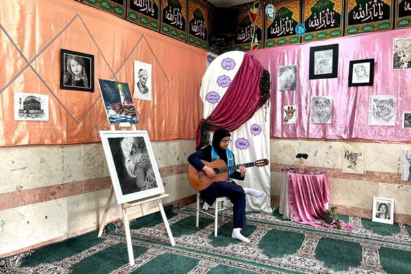 جلوه خلاقیت دانش‌آموزان بنت‌الهدی در هفته «ماها»