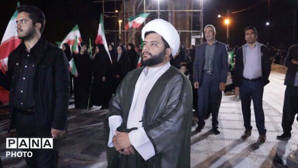 اتحاد مردم کوهنانی در شب چهل و یکم راهپیمایی
