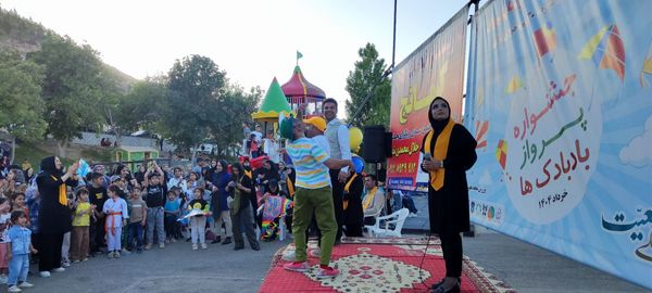 برگزاری جشنواره پرواز بادبادک ها در شیروان