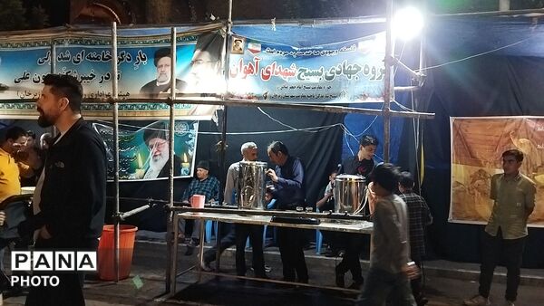 موکب شهدای آهوان در هشتاد و پنجمین شب از اجتماعات مردمی حسینیه امام خمینی نیشابور 