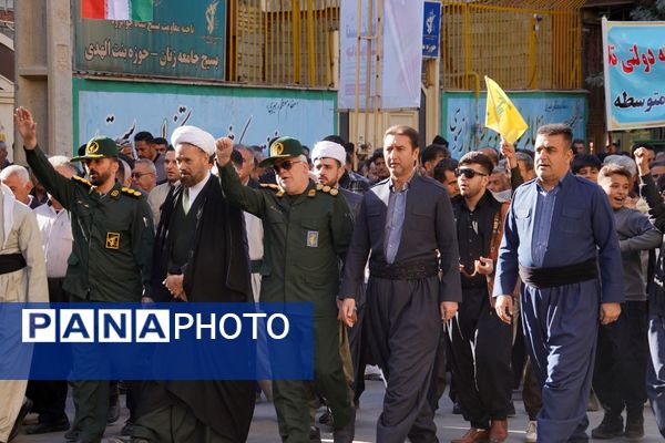 فریاد استکبار ستیزی در منطقه اورامانات