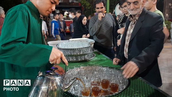 خدمت رسانی در حاشیه تجمعات نیشابور 