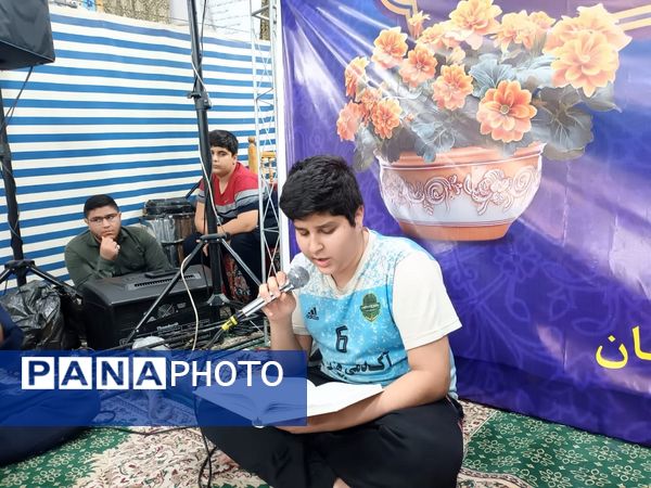 دانش‌آموزان بهبهانی اینبار پای درس عدالت طلبی و فداکاری علی(ع)